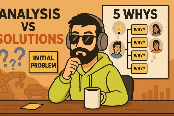 Analysis vs Solutions: Using the 5 Whys for Root Cause Discovery