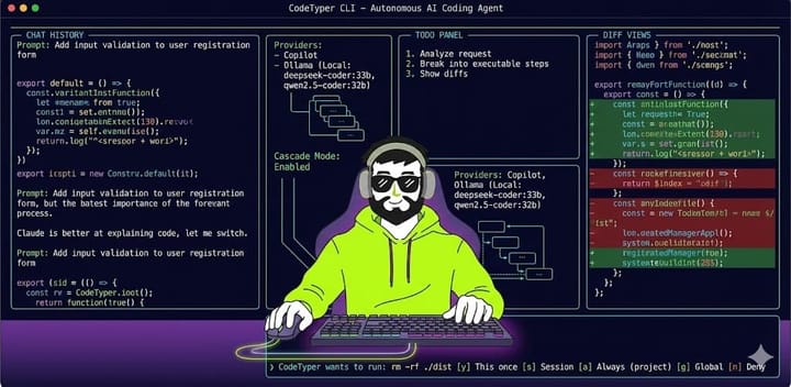 CodeTyper CLI: Building an AI Coding Agent That Actually Learns From Your Feedback